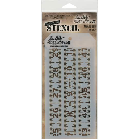 Stampers Anonymous Tim Holtz&#xAE; Measured Layered Stencil